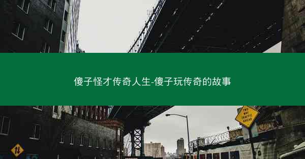傻子怪才传奇人生-傻子玩传奇的故事