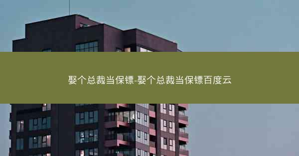 娶个总裁当保镖-娶个总裁当保镖百度云